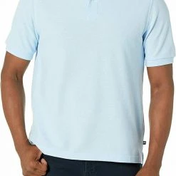 Lee Men's Light Blue Short Sleeve Polo Shirt A9491YL Sizes S - 2XL