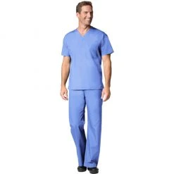 Maevn Mens V-Neck Top And Drawstring Pant Set Style - 90061006 Size XXS - L