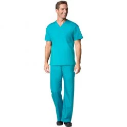 Maevn Mens V-Neck Top And Drawstring Pant Set Style - 90061006 Size XXS - L