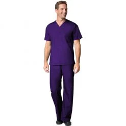 Maevn Mens V-Neck Top And Drawstring Pant Set Style - 90061006 Size XXS - L