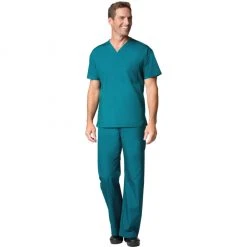 Maevn Mens V-Neck Top And Drawstring Pant Set Style - 90061006 Size XXS - L