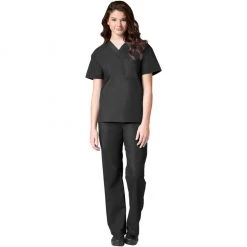 Maevn Unisex V-Neck Top And Drawstring Pant SetStyle - 90061006Size XXS - L