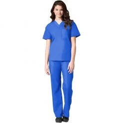 Maevn Unisex V-Neck Top And Drawstring Pant SetStyle - 90061006Size XXS - L