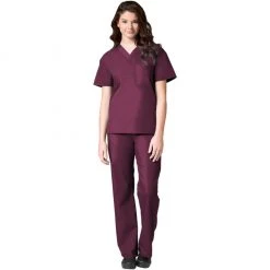 Maevn Unisex V-Neck Top And Drawstring Pant SetStyle - 90061006Size XXS - L