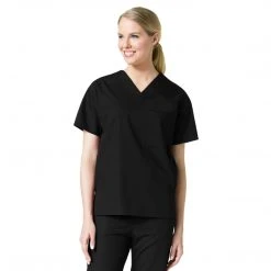 Maevn Unisex One Pocket V-Neck Scrub Top Style 1006 Size XXS - L Womens Medical