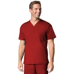 Maevn Mens One Pocket V-Neck Scrub Top Style 1006 Size XXS - L