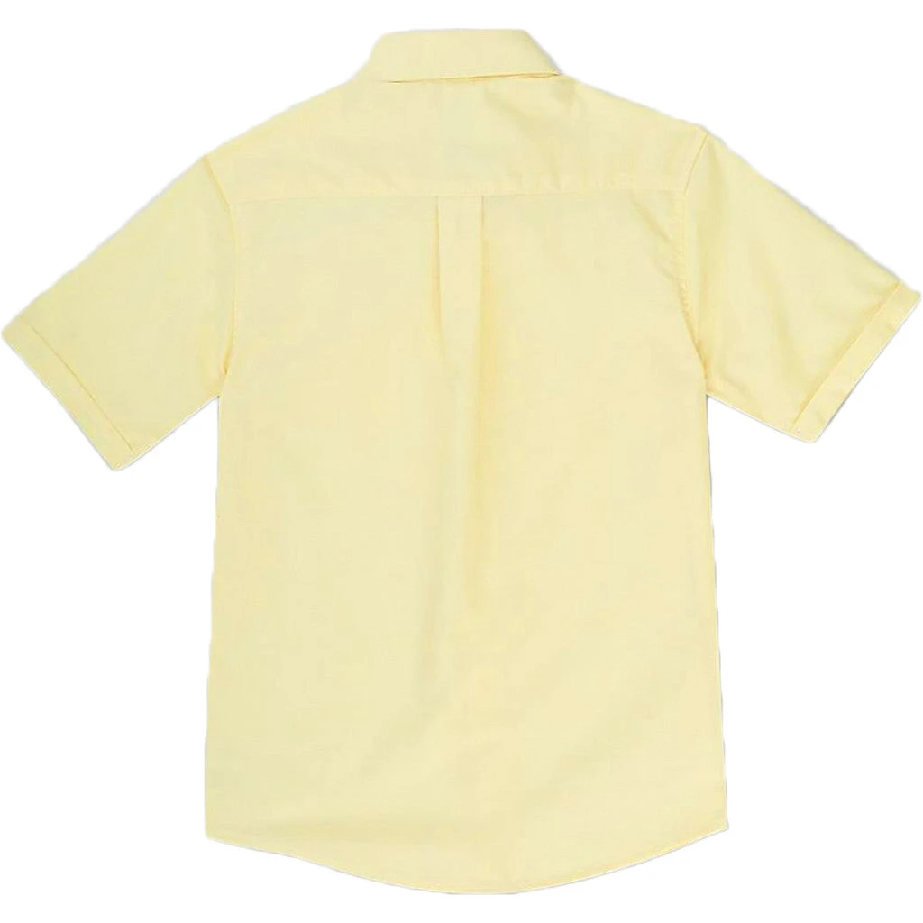 Girls French Toast Kids Short Sleeve Oxford Shirt Sizes 4 - 20 White, Blue, Yellow