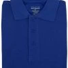 Tanvir Mens Royal Blue 1021M Short Sleeve Pique Polo Shirt Sizes S To XL