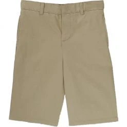 Girls French Toast Kids Flat Front Adjustable Waist Short Sizes 4 - 20 Hunter Green, Khaki, Navy, Black, Gray, Brown