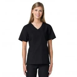 Maevn Core Curved 3 Pocket V-Neck Scrub Top Style - 1626 Sizes XXS - XL