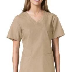 Maevn Core Curved 3 Pocket V-Neck Scrub Top Style - 1626 Sizes XXL - 5XL