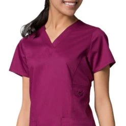 Womens Medical Maevn Eon Active V-Neck Pocket TopStyle 1708Sizes XS - 3XL