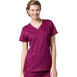 Maevn Eon Active Sporty Mesh Panel Top Style 1718 Sizes XS - 3XL Womens Medical