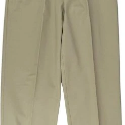 Windstan Men's Pleated Pants Khaki 2648M-KHI Sizes 30 To 42 Waist
