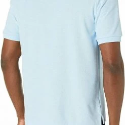 Lee Men's Light Blue Short Sleeve Polo Shirt A9491YL Sizes S - 2XL