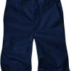 Dickies School Dickies Boys Navy Shorts Flat Front School Uniform Sizes 4 To 20