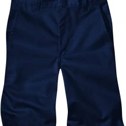 Dickies School Dickies Boys Navy Shorts Flat Front School Uniform Sizes 4 To 20