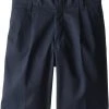 Dickies School Dickies Boys Pleated Navy Shorts 57562 Sizes 16 To 20
