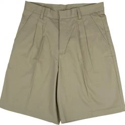 Boys Windstan Boy's Khaki Pleated Front School Uniform Short Sizes 4 -20