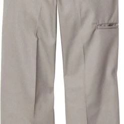 Dickies School Dickies Boys Silver Double Knee Extra Pocket Pants 85562-SLV Sizes 8 To 20