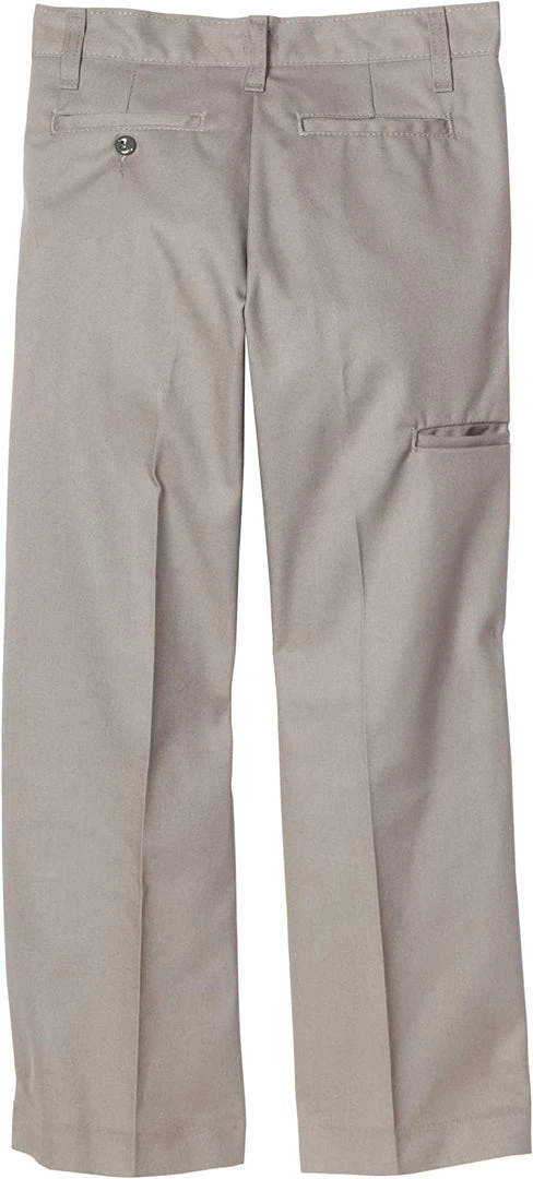 Dickies School Dickies Boys Silver Double Knee Extra Pocket Pants 85562-SLV Sizes 8 To 20
