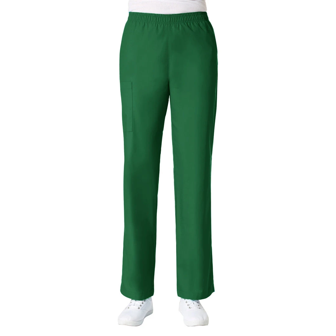 Womens Medical Maevn Core Womens Full Elastic Band Cargo Pant Style 9016 - Petite 28" Fit Size XS - XL