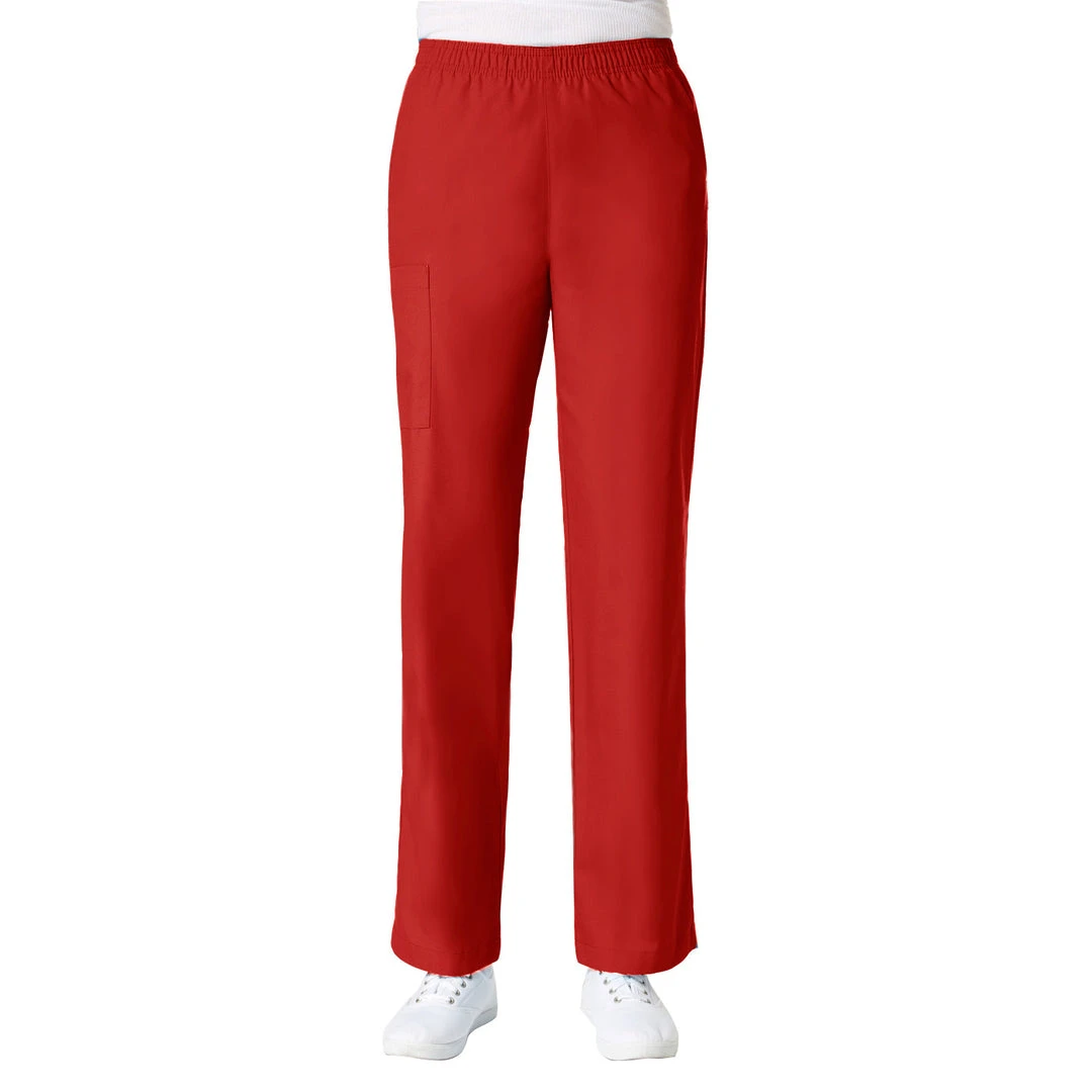 Womens Medical Maevn Core Womens Full Elastic Band Cargo Pant Style 9016 - Petite 28" Fit Size XS - XL