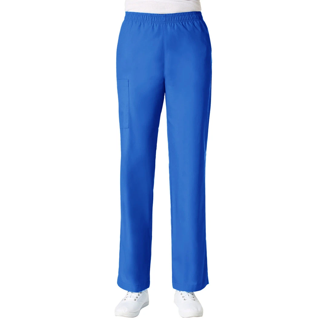 Womens Medical Maevn Core Womens Full Elastic Band Cargo Pant Style 9016 - Petite 28" Fit Size XS - XL