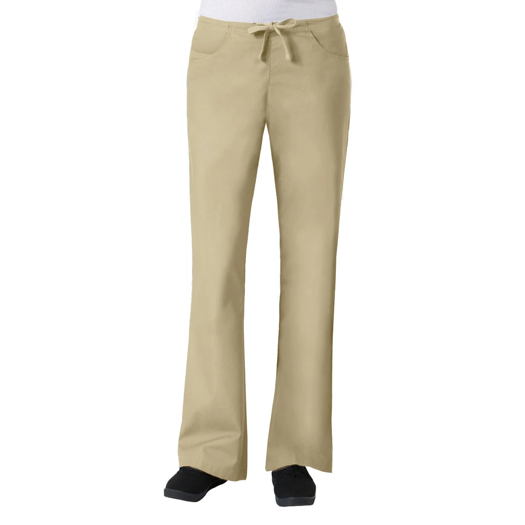 Maevn Core Womens Classic Flare Pant Style 9026 - Regular 31" Plus Fit Size XL - 5XL Womens Medical