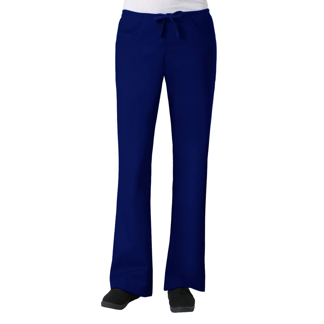 Maevn Core Womens Classic Flare Pant Style 9026 - Tall 33" Fit Size XS - XL Womens Medical