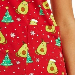 Womens Medical Maevn Women's Stretch V-Neck Print Scrub Top 1767-ACM Sizes M To XL