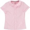 French Toast Toddlers / Girls Peter Pan Collar Blouse Sizes 2T - 20 Pink, Blue, Yellow, White