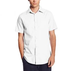 Lee Button Down Broadcloth Dress Shirt E9338 Sizes S - XL
