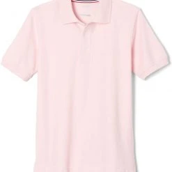 French Toast Boys & Girls Pink Short Sleeve Pique Polo Shirt SA9084 Sizes XS - XXL