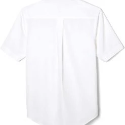 French Toast Boys White Short Sleeve Husky Dress Shirt SE9005H Sizes L To 2XL