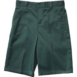 Girls French Toast Kids Flat Front Adjustable Waist Short Sizes 4 - 20 Hunter Green, Khaki, Navy, Black, Gray, Brown