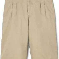 French Toast Boys Pleated Shorts SH9202 Sizes 12 To 14 Navy & Khaki
