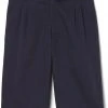 French Toast Boys Pleated Shorts SH9202 Sizes 12 To 14 Navy & Khaki