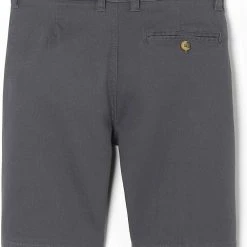 French Toast Boys Gray Flat Front Stretch Shorts SH9249 Sizes 5 To 20