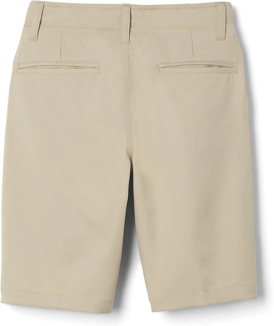 French Toast Boys Khaki Stretch Flat Front Short SH9252 Size 20