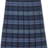 Girls Blue / Red Plaid Pleated Skirt SV9098-F1 French Toast Uniforms Size 18
