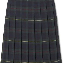 Girls Plus Green Plaid Pleated Skirt SV9098P-C1 French Toast Uniforms Sizes 10.5 To 20.5
