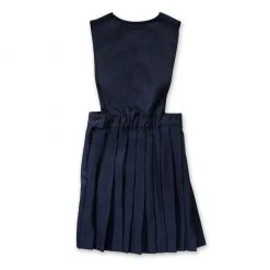 French Toast Toddlers V-Neck Pleated Jumper Sizes 2T - 4T Navy, Khaki, Gray