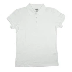 Classic Girls Junior Short Sleeve Polo ShirtSizes Small - Large Red, Blue, Navy, Pink, White