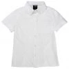French Toast Girls Darted Oxford Blouse Sizes 4 - 20 White, Blue