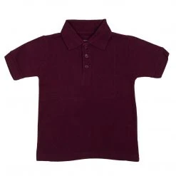 Galaxy Toddlers Unisex Short Sleeve Pique Polo Size 2T - 4T White, Burgundy, Light Blue, Hunter Green, Red, Navy, Purple, Yellow, Gold, Orange, Royal Blue