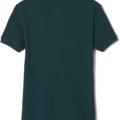 French Toast Juniors Hunter Green Short Sleeve Stretch Pique Polo Shirt SA9403JL Sizes S To XL