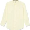 French Toast Mens Yellow Husky Long Sleeve Dress Shirt SE9004YH Sizes L - 2XL