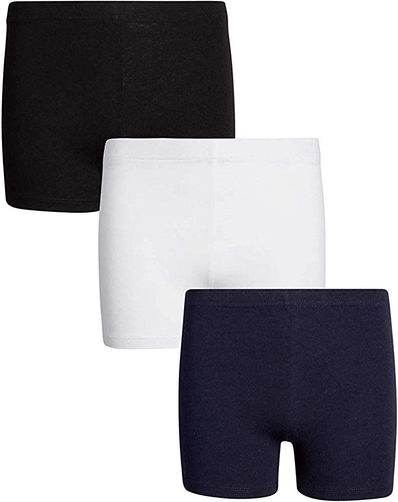 French Toast Girls 3-PK Elastic Waist Kick Short SH9258 Sizes S To XL