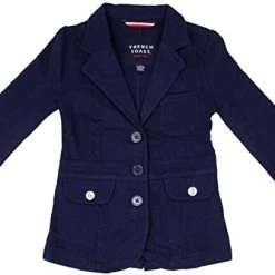 Girls French Toast Terry Dress Blazer SA9113-NVY Sizes 16 - 20